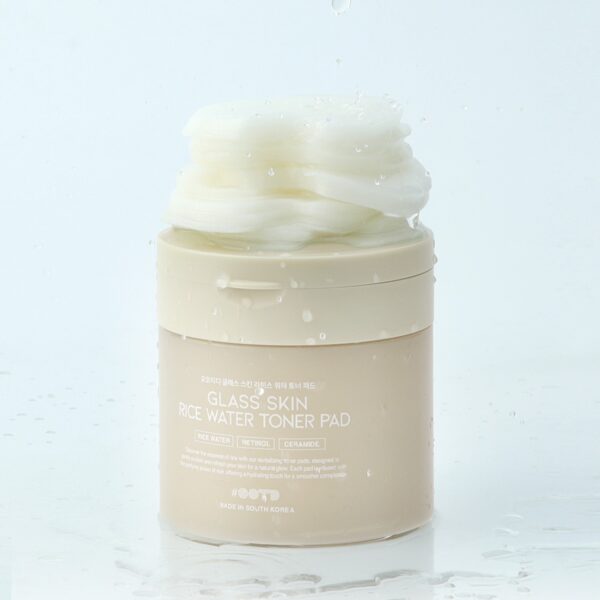 Glass Skin Rice Water Toner Pad (70 sheets)