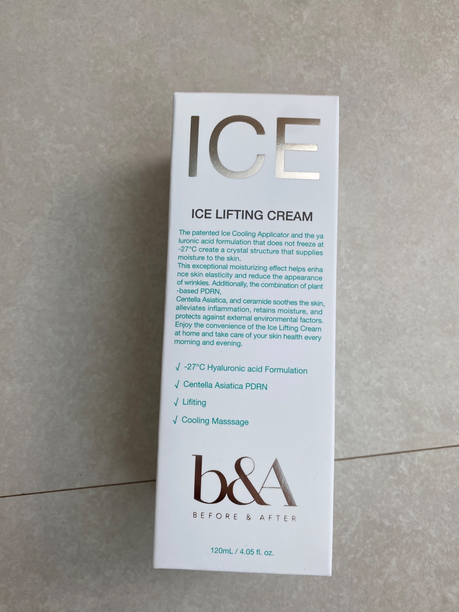 ICE LIFTING CREAM (120ml/4.05fl.oz) photo review