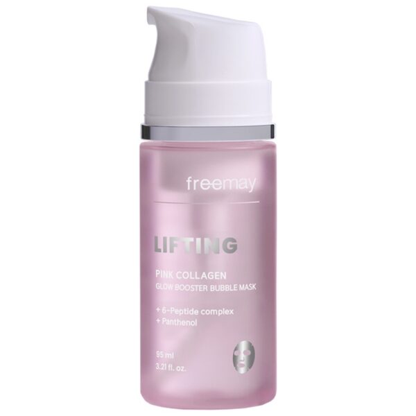 FREEMAY - ピンク コラーゲン グロウ ブースター バブル マスク 95ml